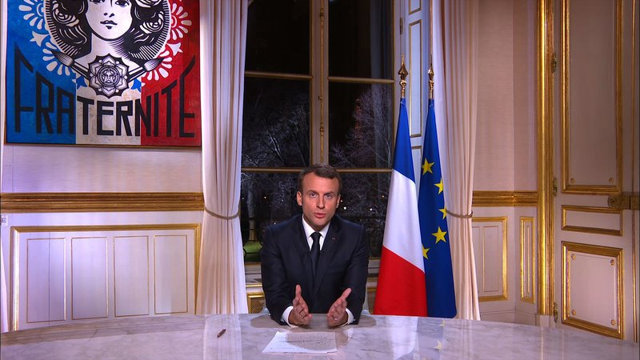 2018年法国总统马克龙新年致辞